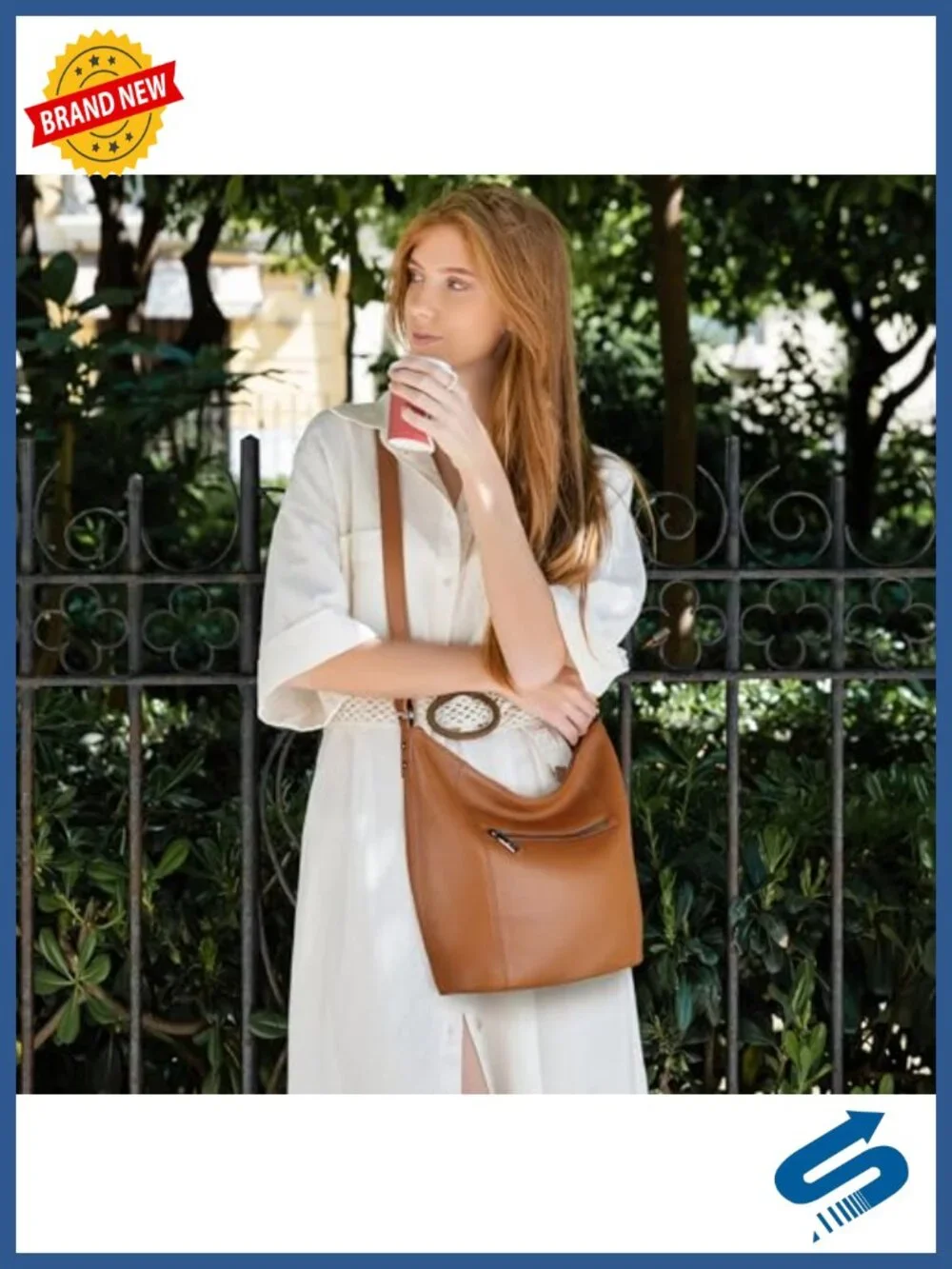 Genuine Cowhide Leather Hobo Shoulder Bag Large Capacity Crossbody Purse Tote